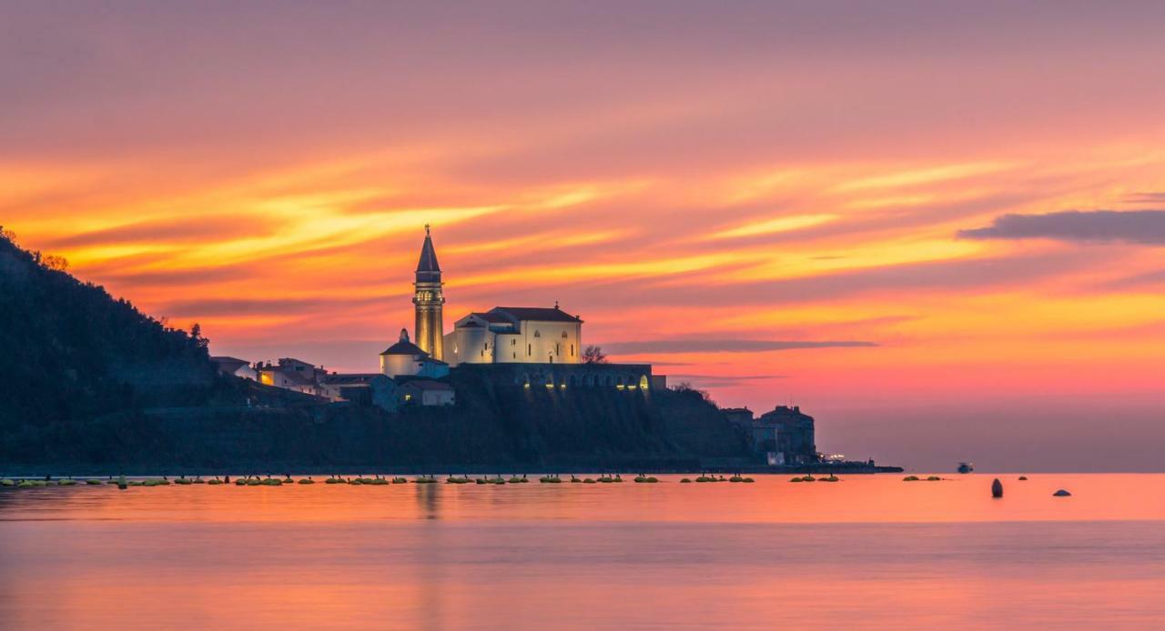 Apartment In Villa, Near Piran Струнян Екстериор снимка
